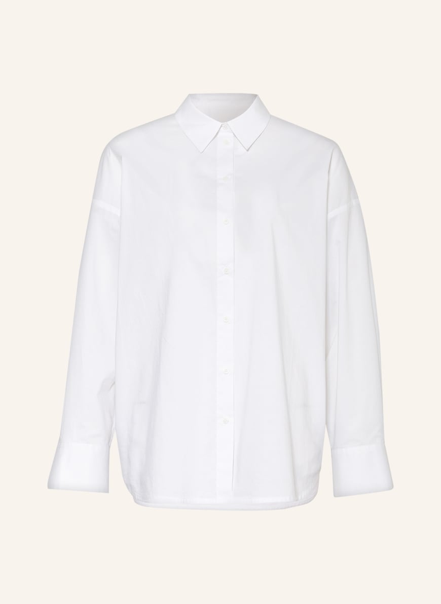 darling harbour Oversized shirt blouse , Color: WHITE (Image 1)