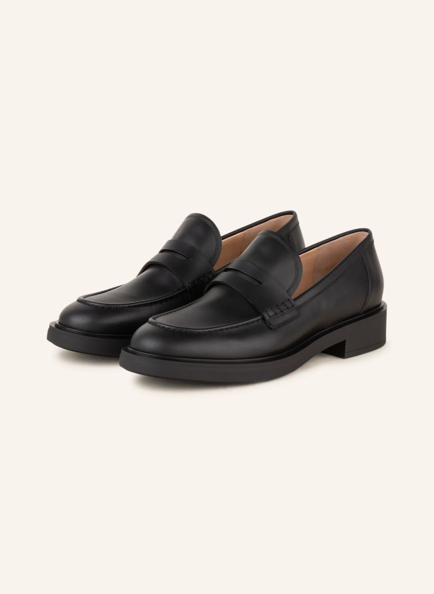 Gianvito Rossi Penny loafers, Color: BLACK (Image 1)