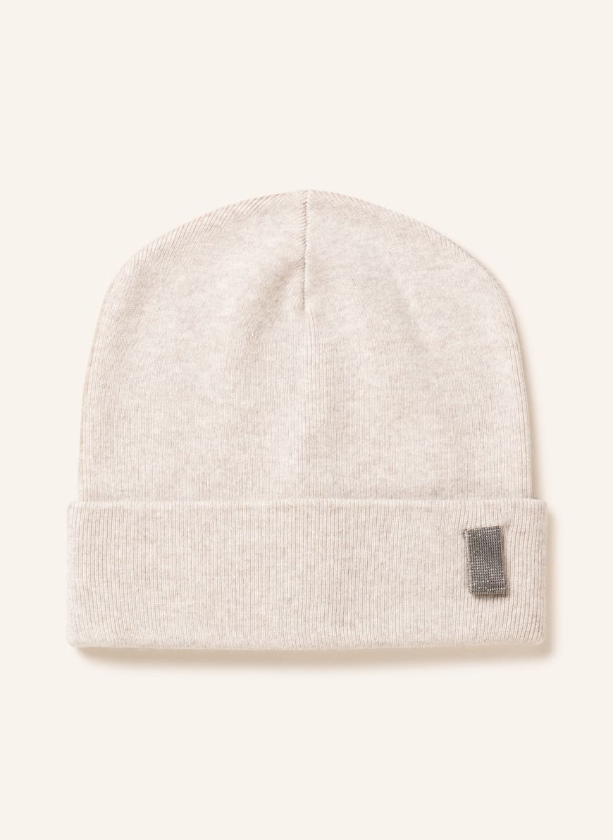 BRUNELLO CUCINELLI Cashmere beanie with 