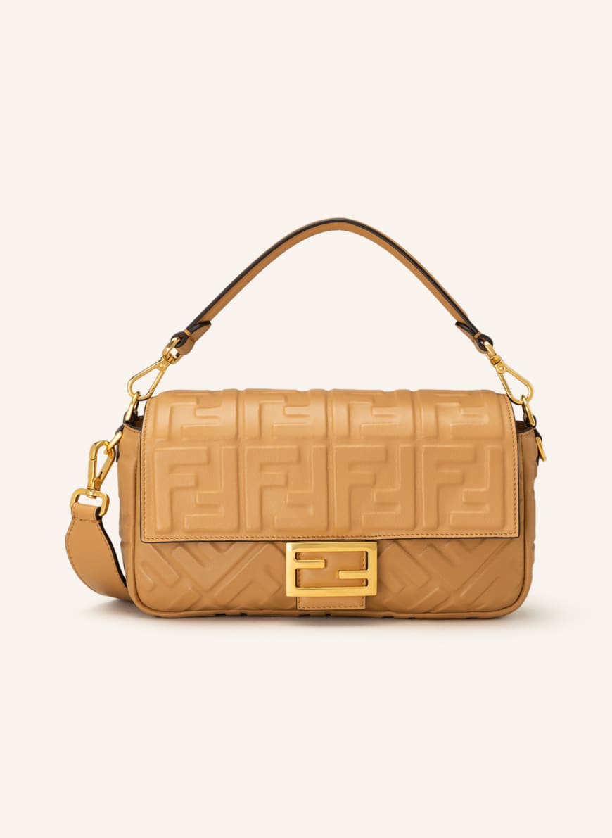 FENDI Schultertasche BAGUETTE MEDIUM : HELLBRAUN