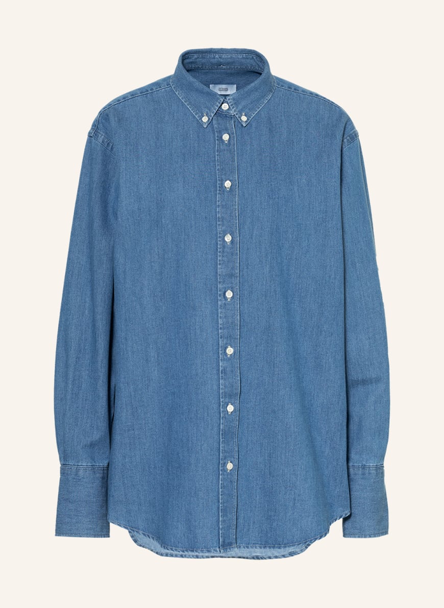CLOSED Shirt blouse in denim look , Color: BLUE (Image 1)
