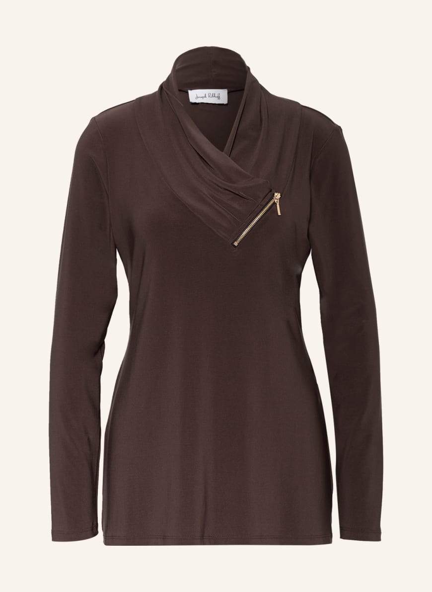 Joseph Ribkoff Blusenshirt, Farbe: DUNKELBRAUN (Bild 1)