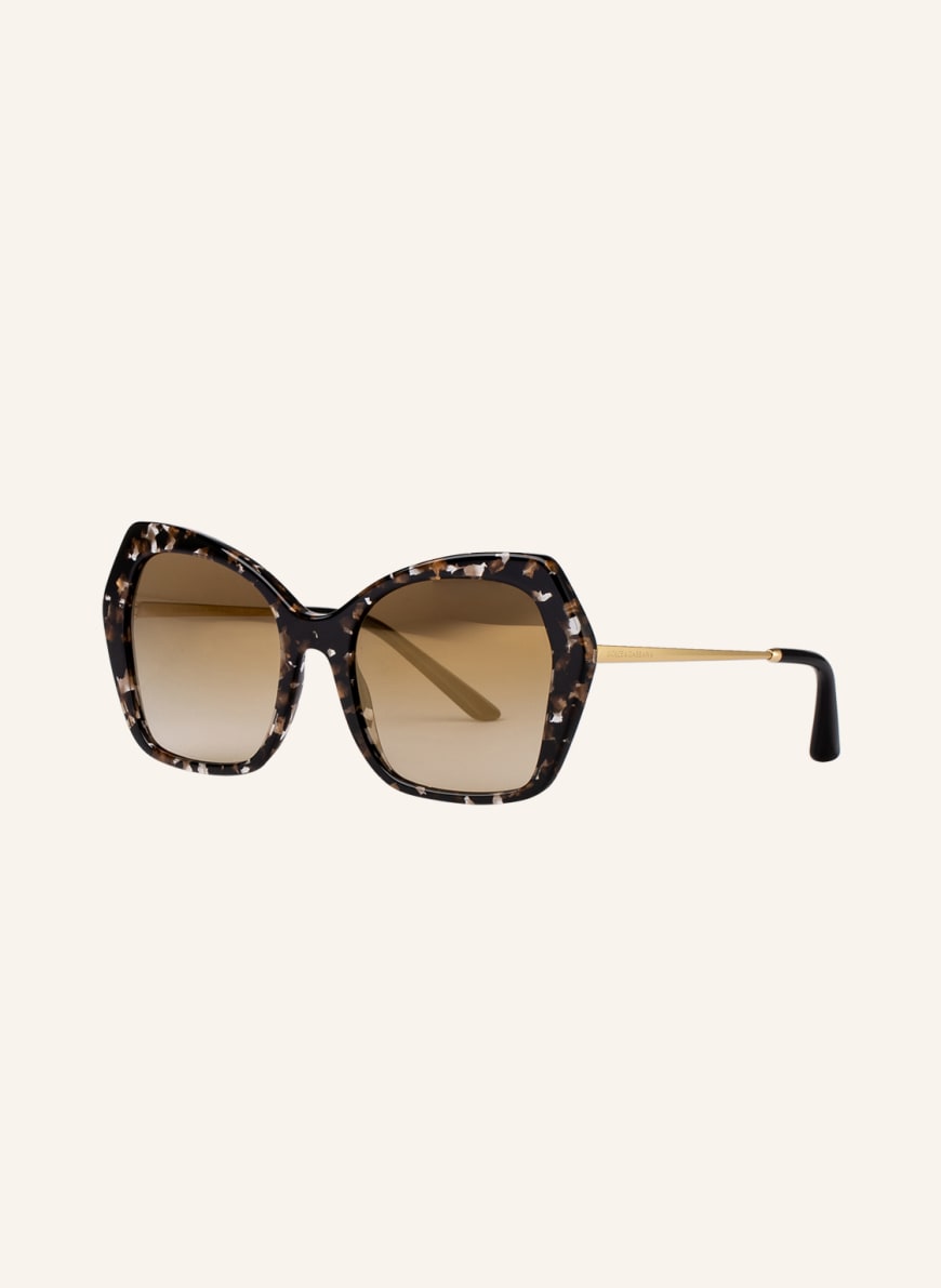 DOLCE GABBANA Sunglasses DG4399 in 911 6e black havana brown gradient