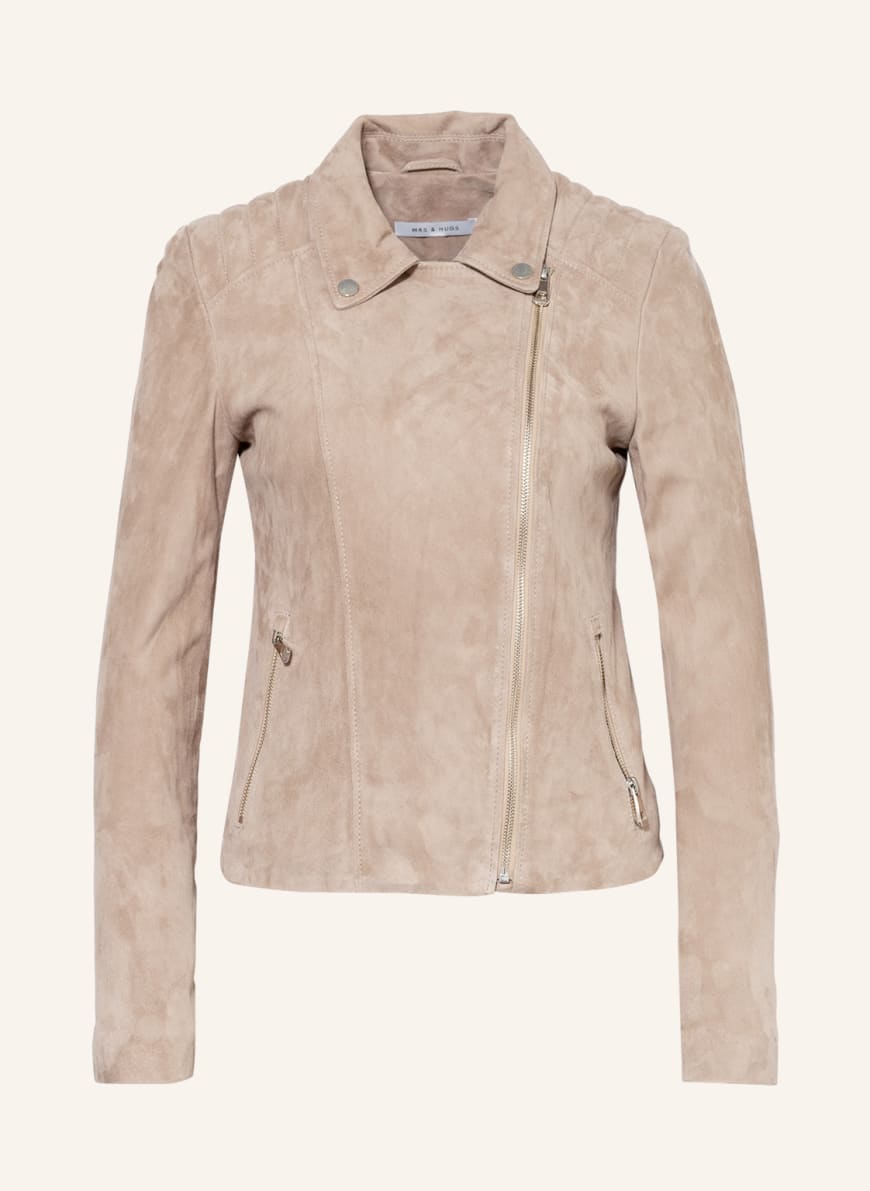 MRS & HUGS Lederjacke, Farbe: BEIGE (Bild 1)