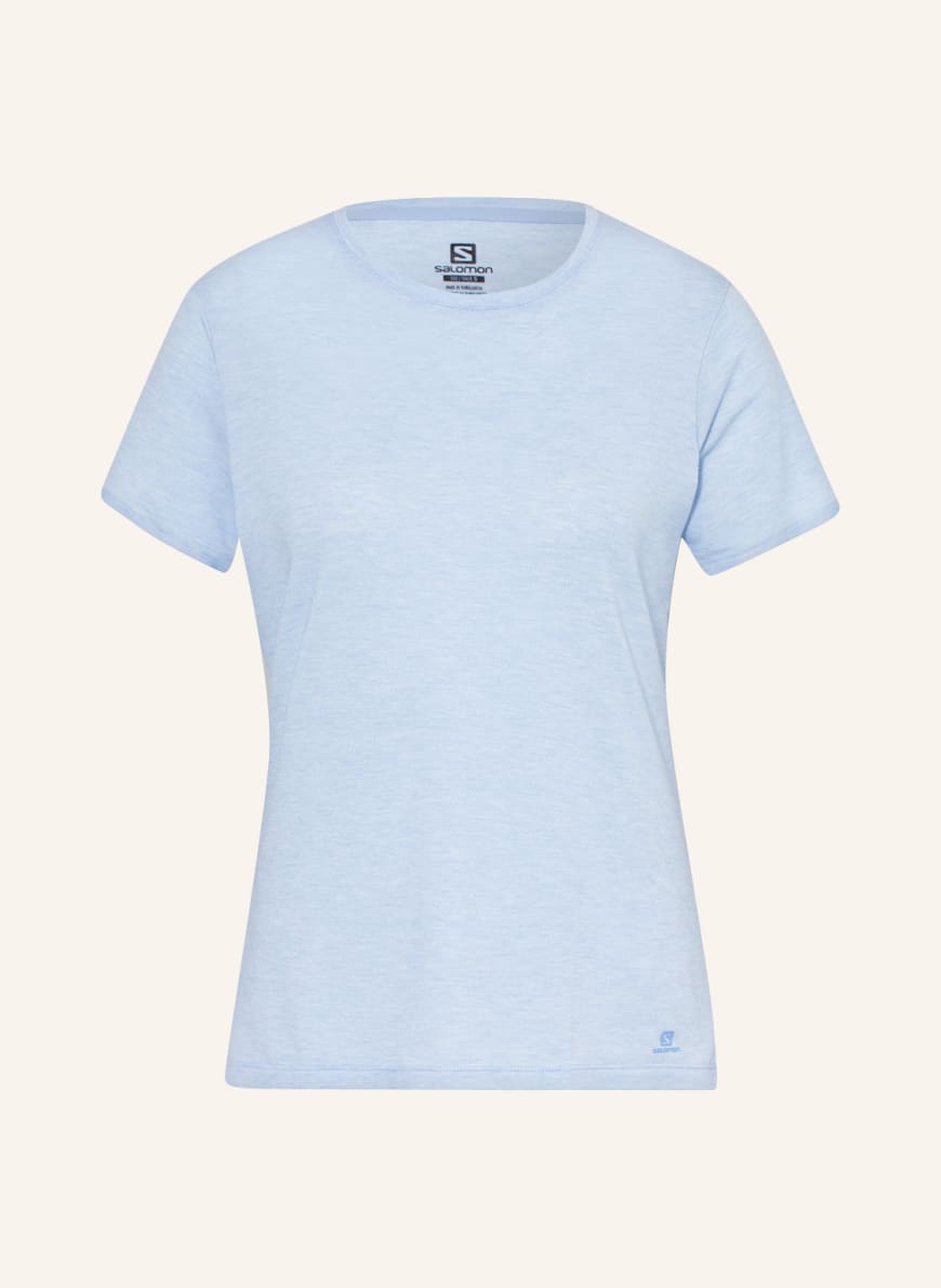 Industrialize Pelagic Behavior SALOMON T-shirt ESSENTIAL in light blue - Buy Online! | Breuninger