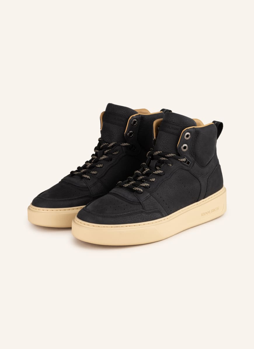 WOOLRICH High-top sneakers SETA, Color: BLACK (Image 1)