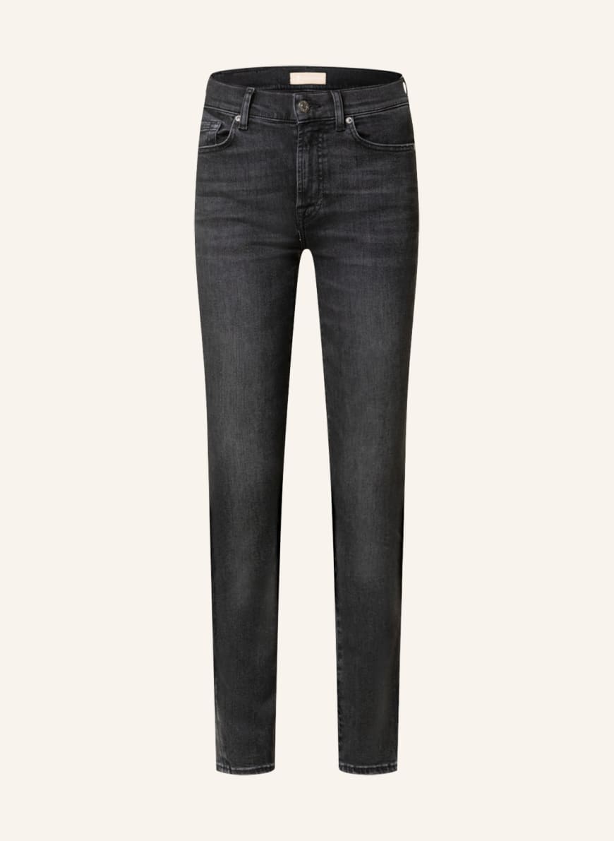 7 for all mankind Skinny jeans ROXANNE LUXE VINTAGE , Color: LB BLACK (Image 1)