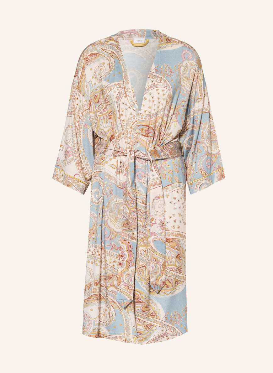 mey Women’s kimono BENTE series, Color: LIGHT BLUE/ NUDE/ DUSKY PINK (Image 1)