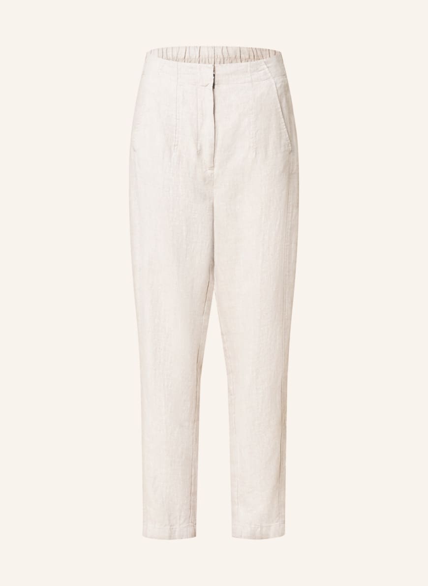 WHISTLES Linen pants BARREL, Color: BEIGE (Image 1)