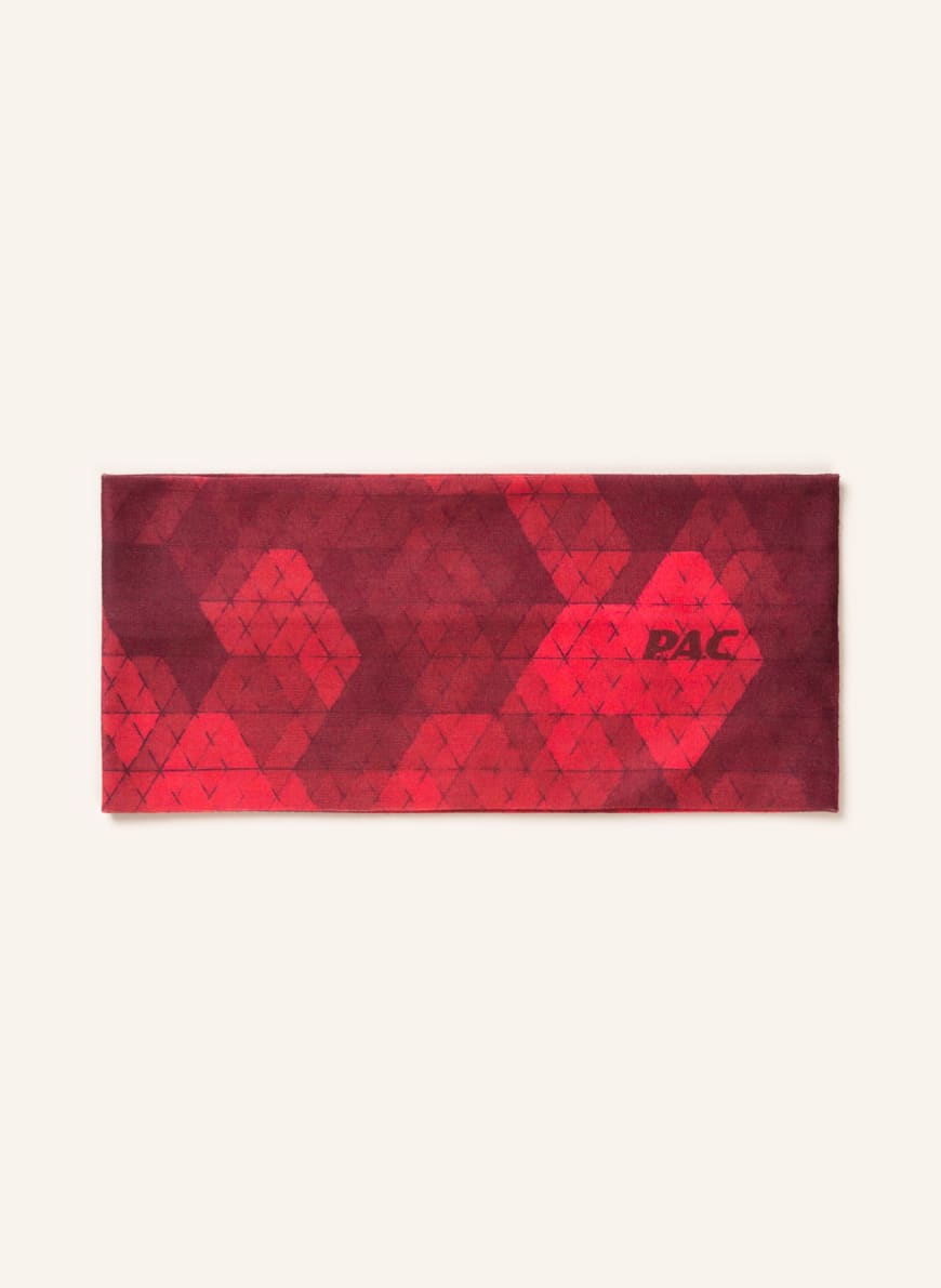 P.A.C. Headband OCEAN UPCYCLING, Color: DARK RED/ RED (Image 1)