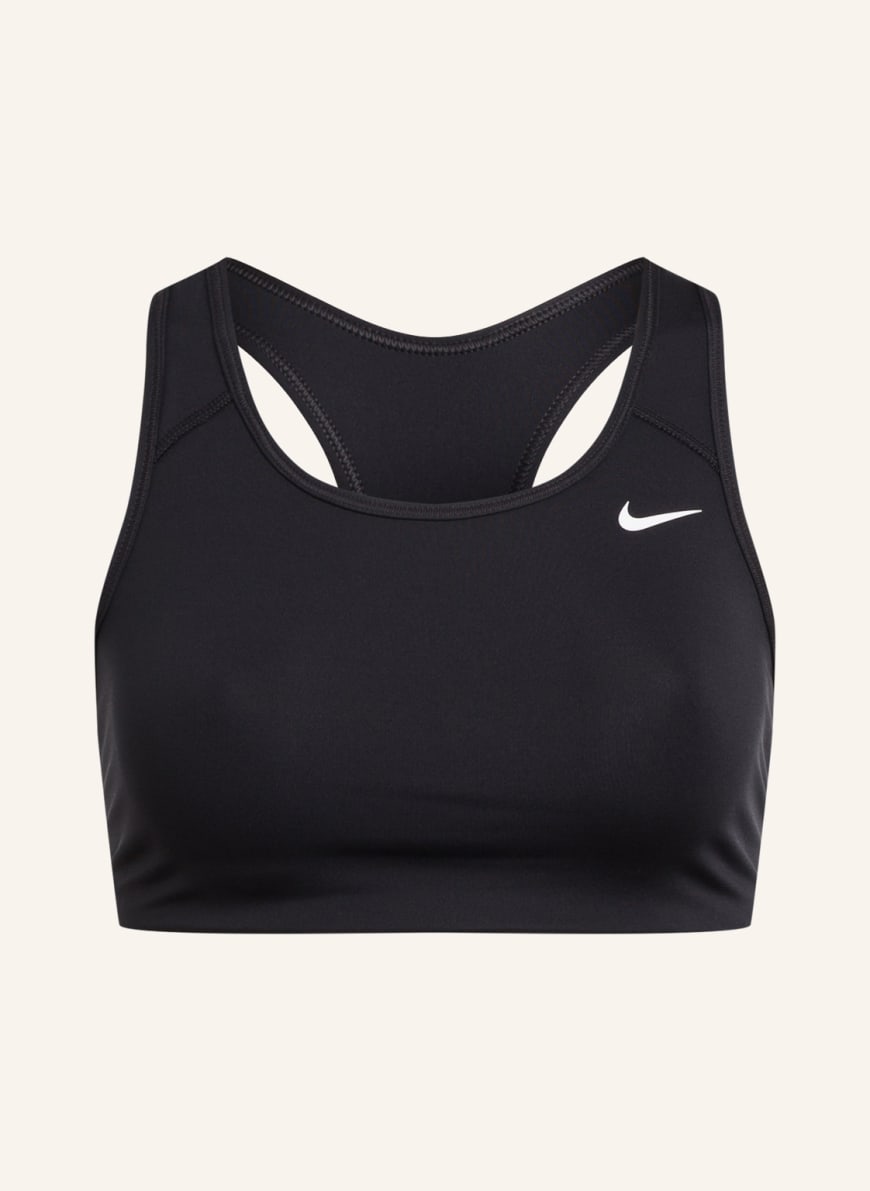 Nike Sports bra DRI-FIT SWOOSH, Color: BLACK (Image 1)
