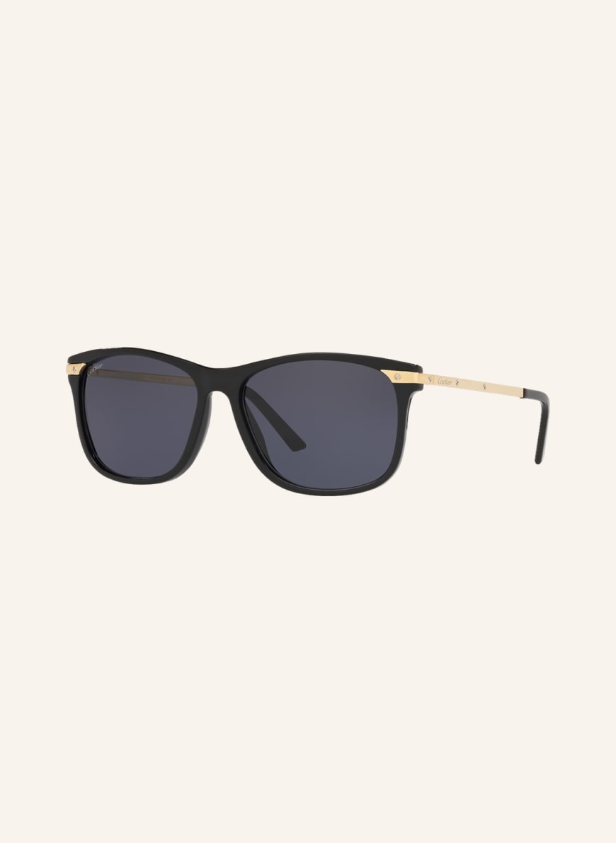 Cartier SUNGLASSES Sunglasses CT0104S, Color: 1100L1 - BLACK/ BLUE(Image 1)