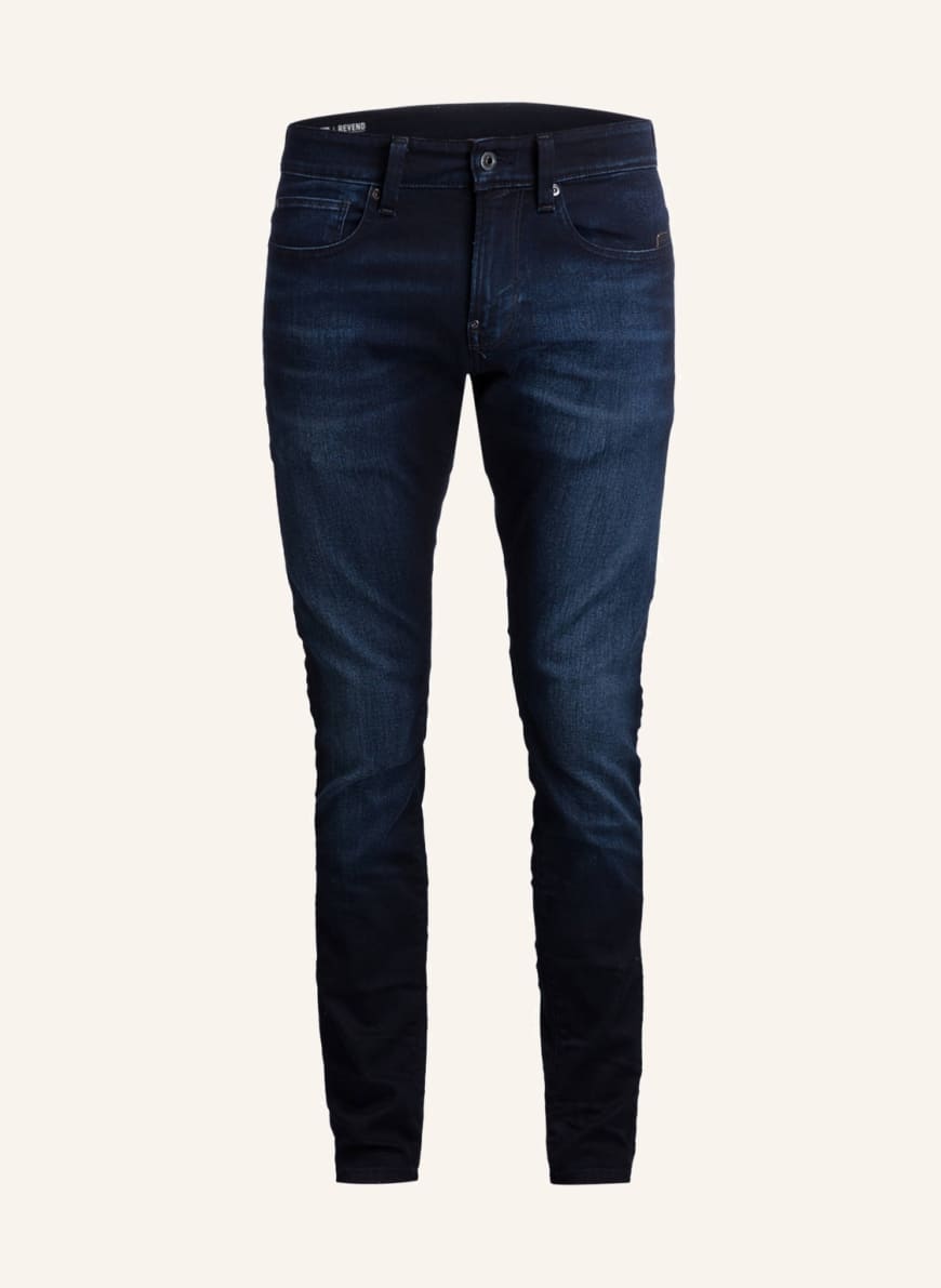 G-Star RAW Jeans REVEND Skinny Fit, Farbe: DK AGED BLUE(Bild 1)