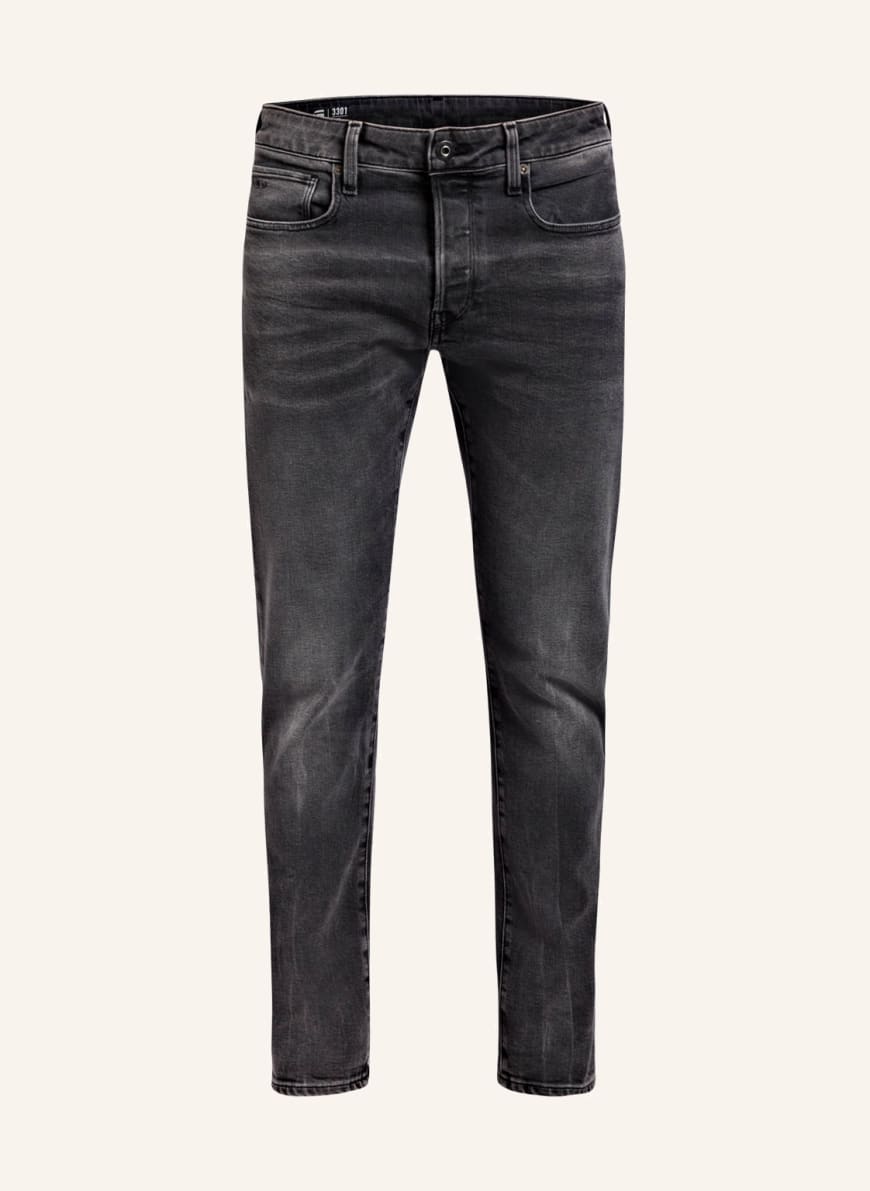 G-Star RAW Jeans 3301 Slim Fit, Farbe: GRAU(Bild 1)