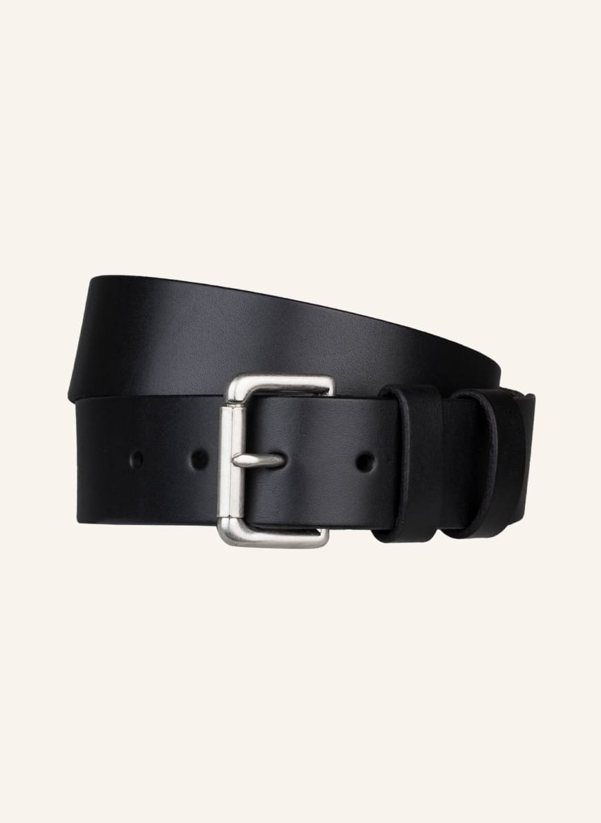 POLO RALPH LAUREN Leather belt, Color: BLACK (Image 1)