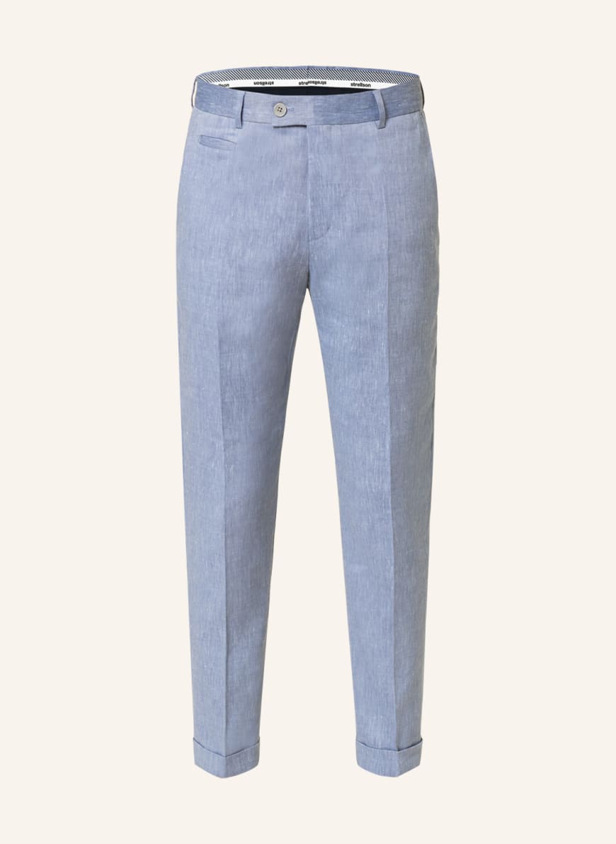 STRELLSON Suit trousers LUC Relaxed fit, Color: 447 TurquoiseAqua              447(Image 1)