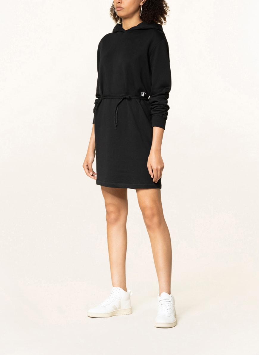 Calvin Klein Jeans Sweater dress in black | Breuninger