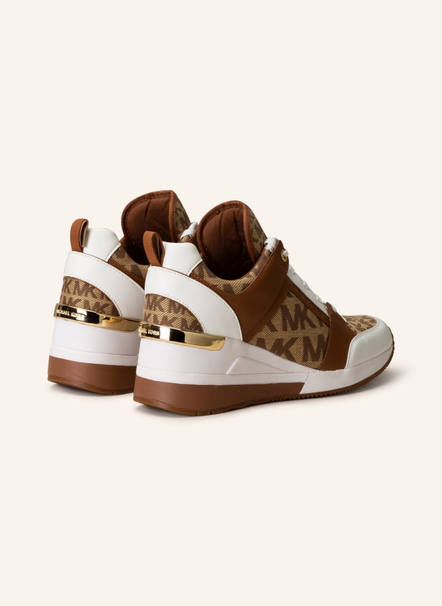 MICHAEL KORS Sneakers GEORGIE TRAINER in beige/ cognac | Breuninger