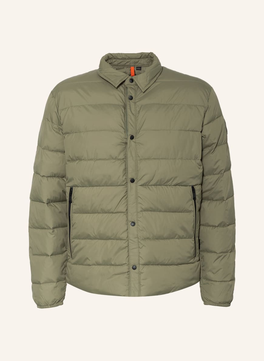 NAPAPIJRI Quilted jacket SNOHETTA , Color: OLIVE(Image 1)