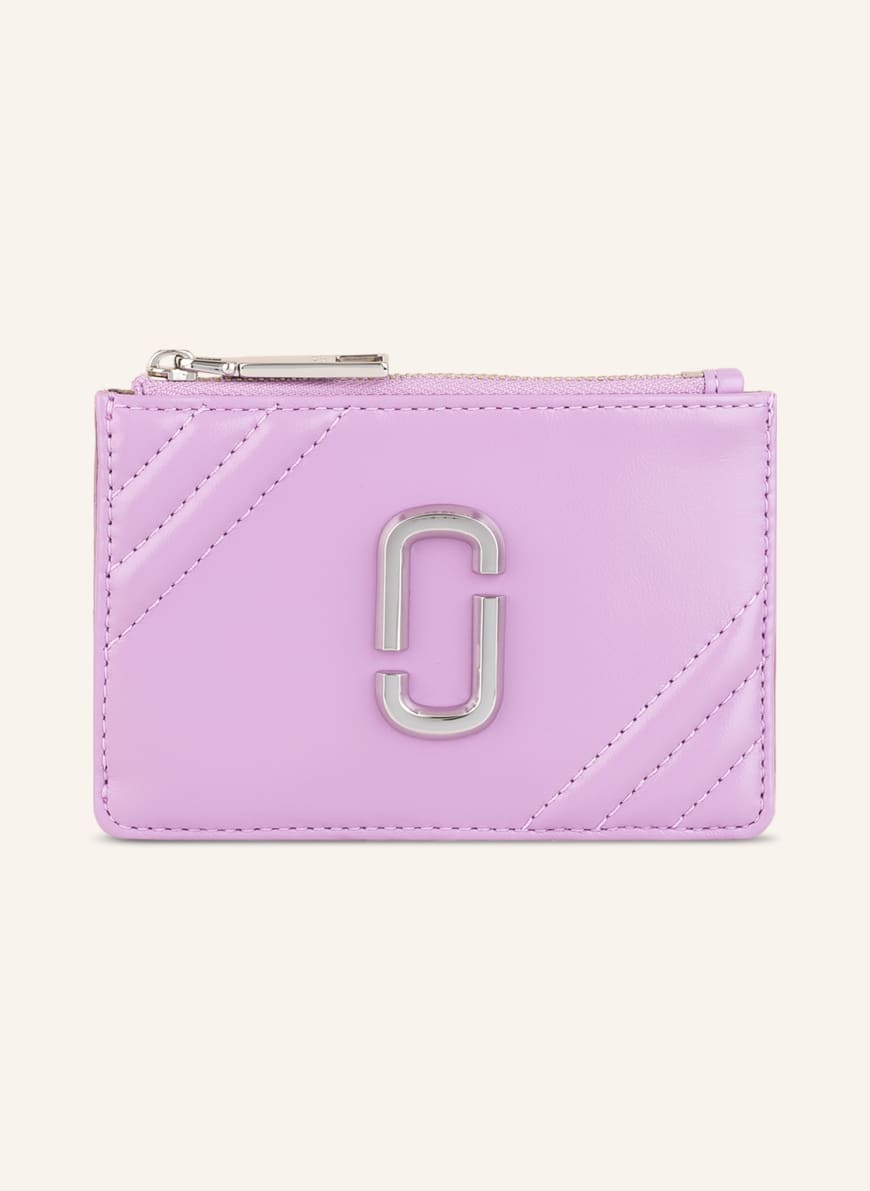 MARC JACOBS Card case with coin compartment, Color: LIGHT PURPLE (Image 1)