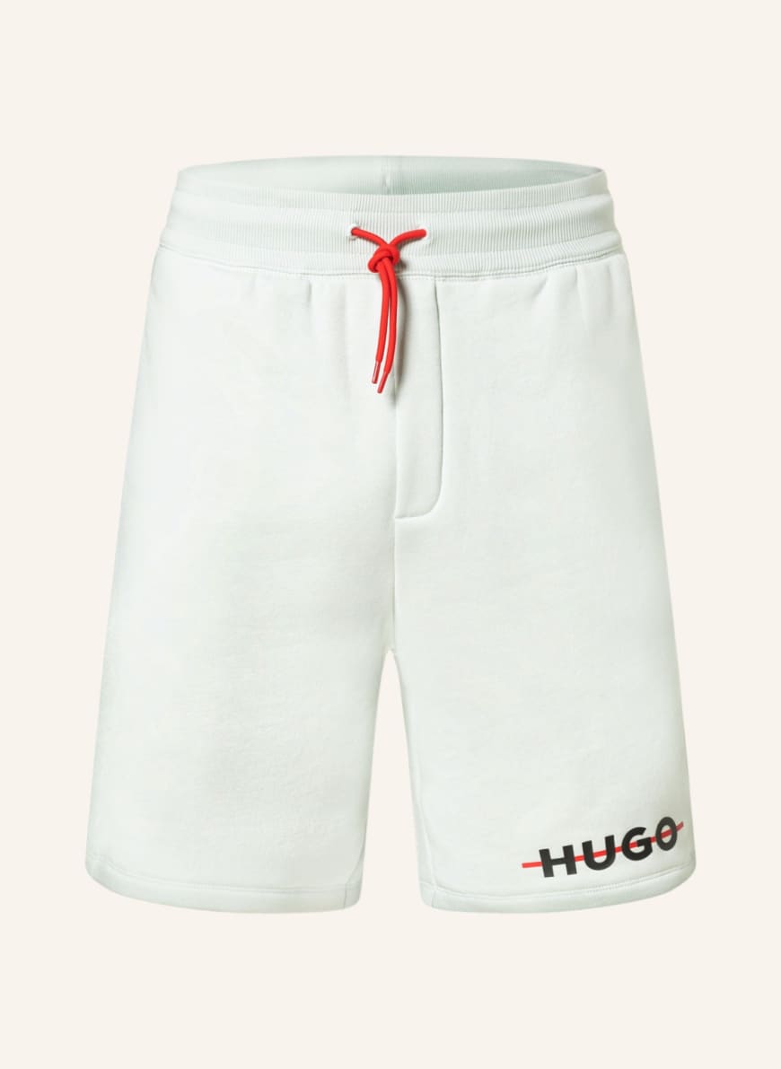 HUGO Sweat shorts DEDFORD, Color: MINT(Image 1)