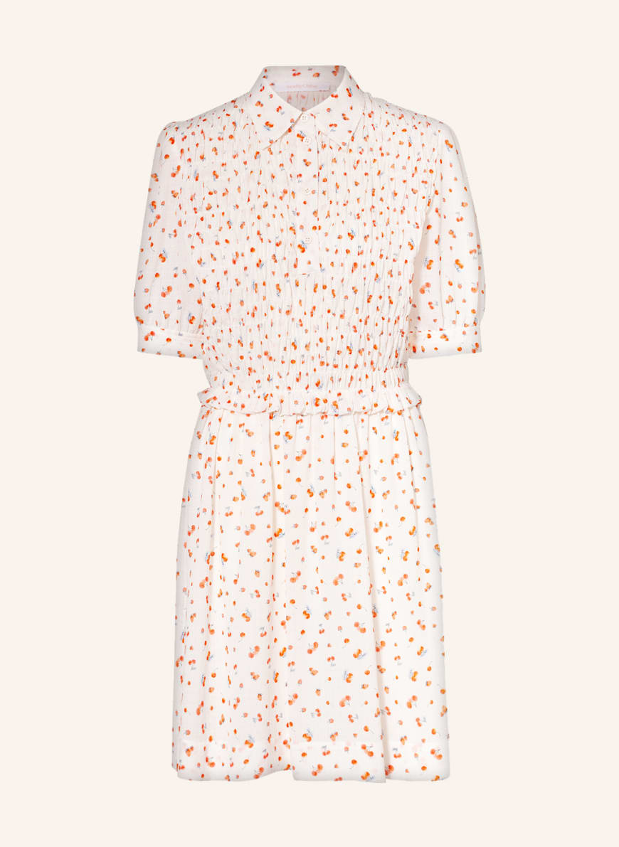 SEE BY CHLOÉ Kleid WINONA mit Rüschen, Farbe: WEISS(Bild 1)
