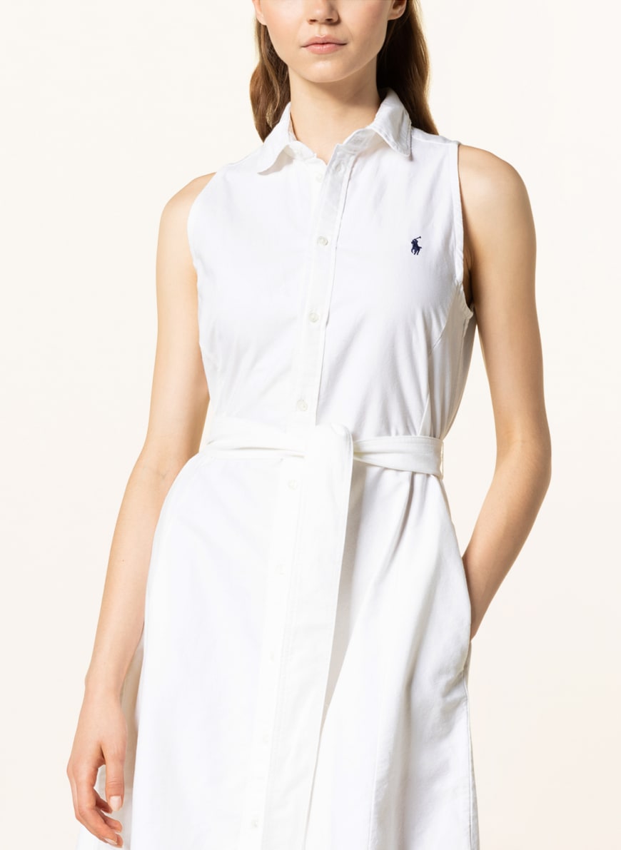 POLO RALPH LAUREN Shirt dress in white | Breuninger