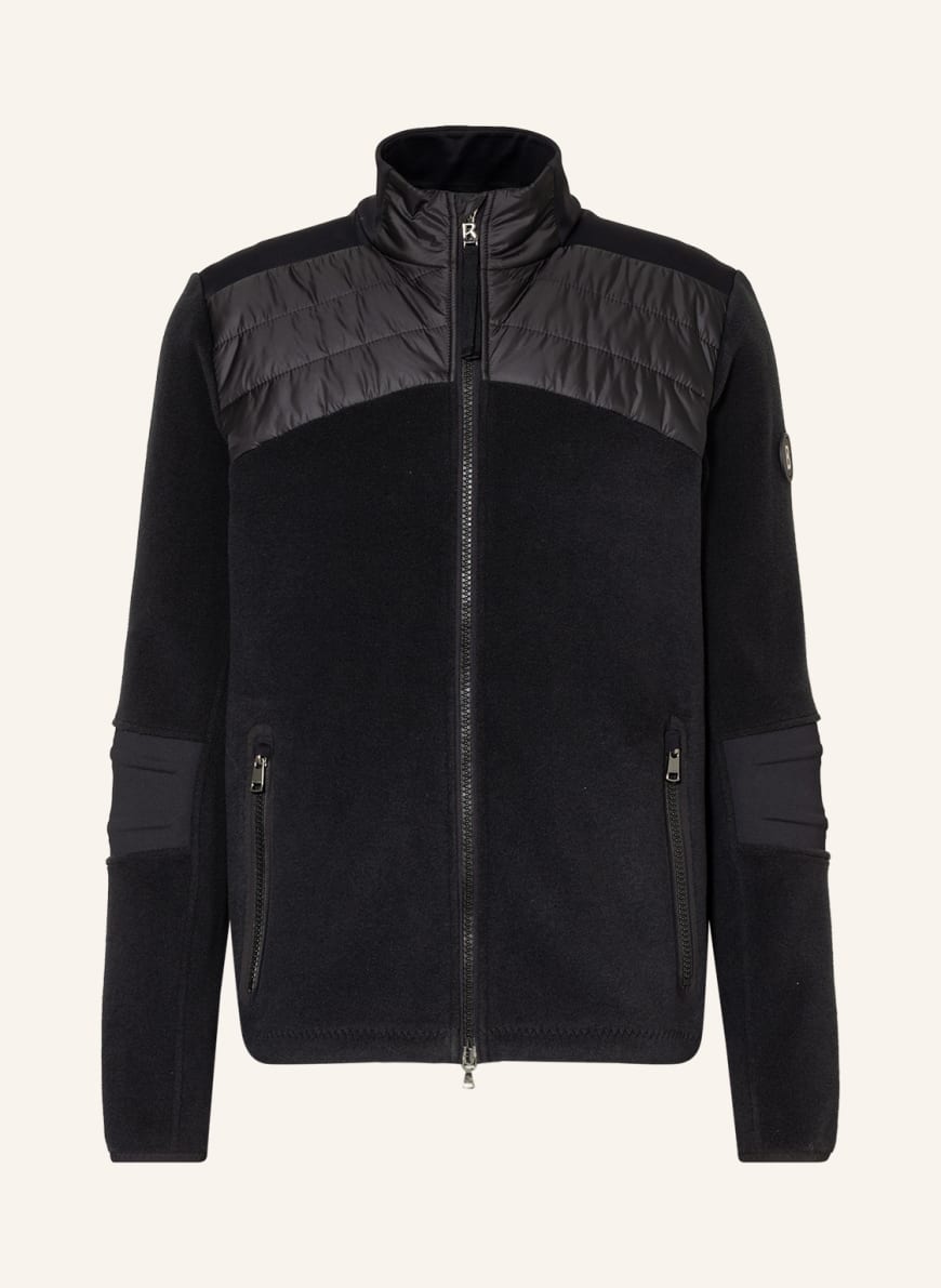 BOGNER Fleece jacket NEAL, Color: BLACK (Image 1)