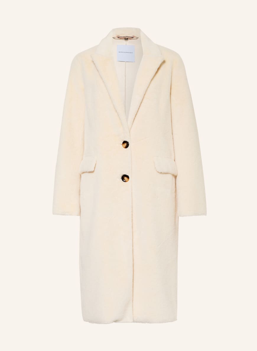 RINO & PELLE Faux fur coat SAAMI, Color: ECRU (Image 1)