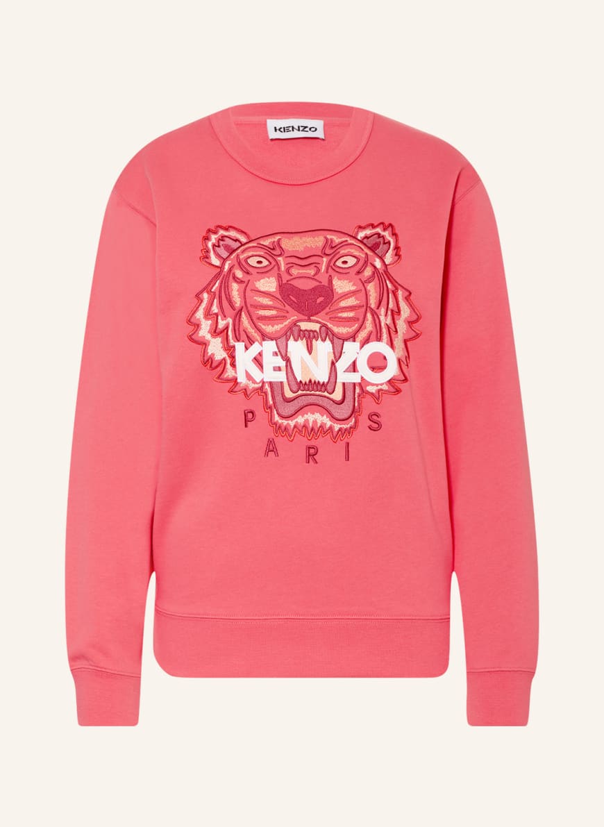 KENZO Sweatshirt TIGER, Color: PINK (Image 1)