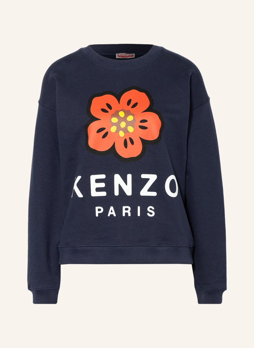 KENZO Sweatshirt , Color: DARK BLUE/ RED (Image 1)