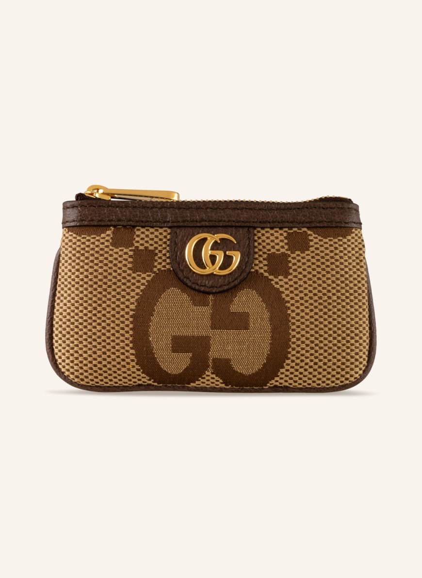 GUCCI Coin case in 2572 camel ebony/new 