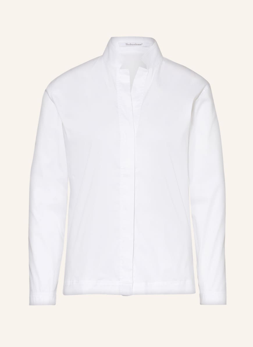 Soluzione Blouse, Color: WHITE (Image 1)