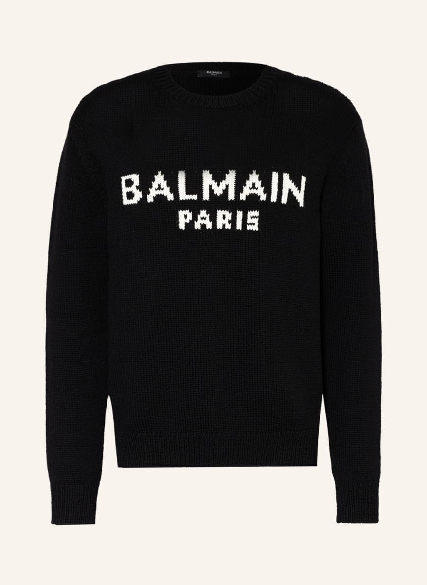 BALMAIN Sweater, Color: BLACK (Image 1)