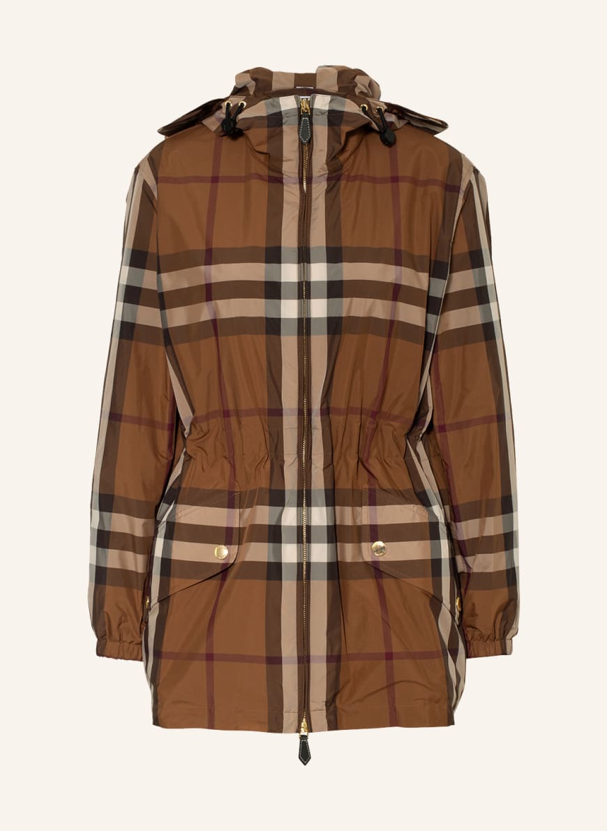 BURBERRY Rain jacket BINHAM in brown | Breuninger