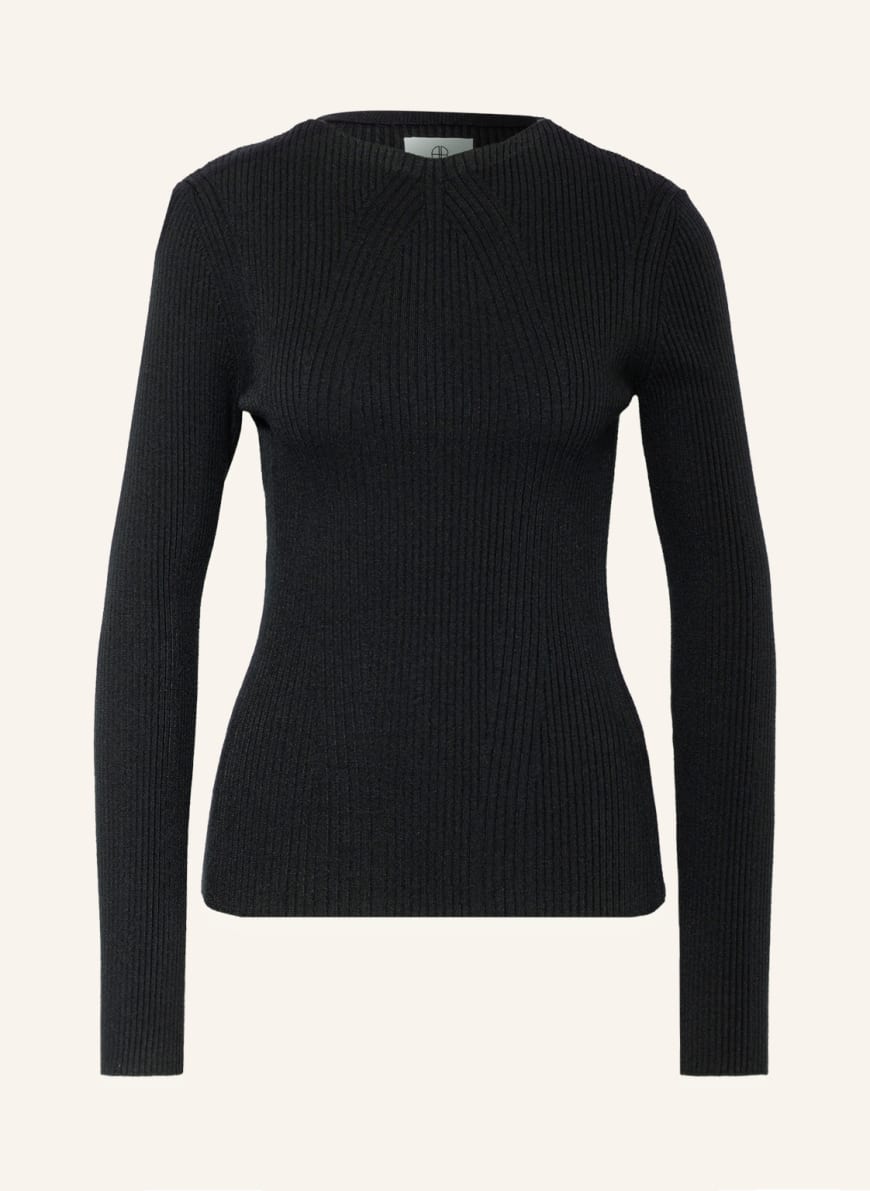 ANINE BING Long sleeve shirt GENEVIEVE, Color: BLACK(Image 1)