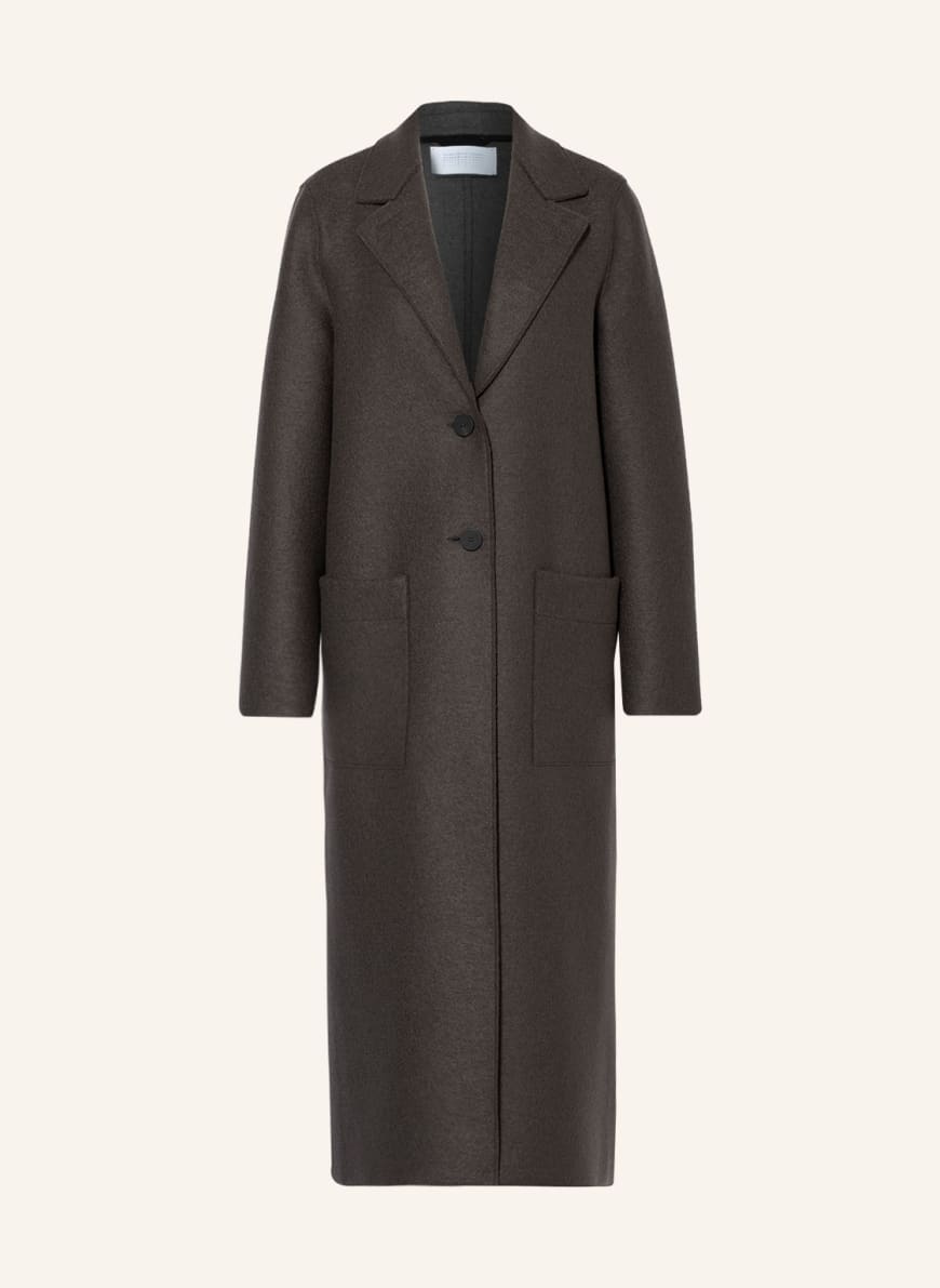 HARRIS WHARF LONDON Wool coat , Color: BROWN(Image 1)