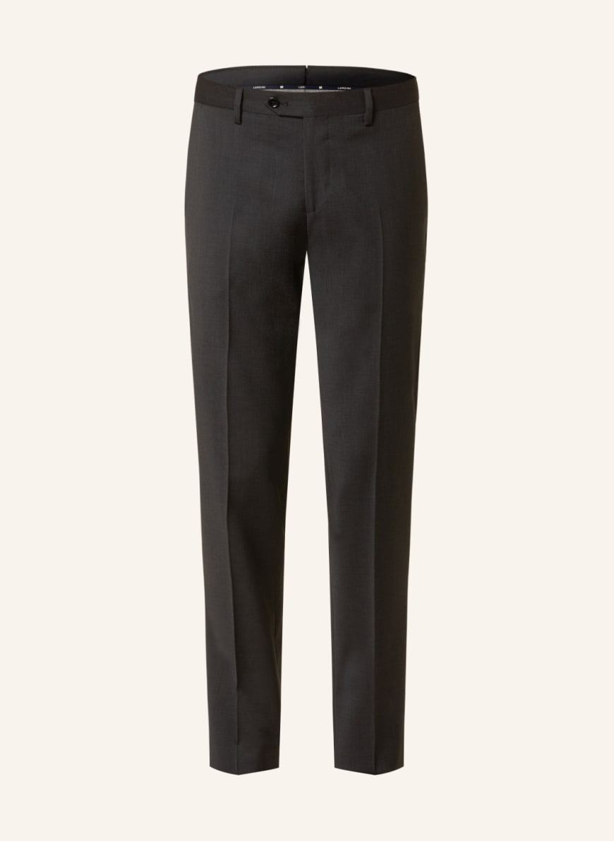 LARDINI Suit trousers slim fit, Color: 950 ANTHRA(Image 1)