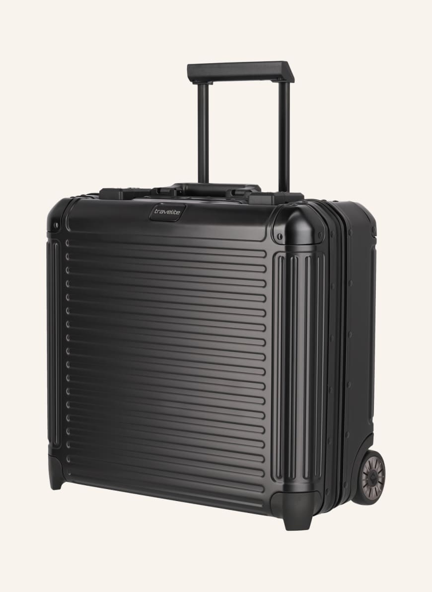 travelite Business luggage NEXT with laptop compartment, Color: BLACK (Image 1)