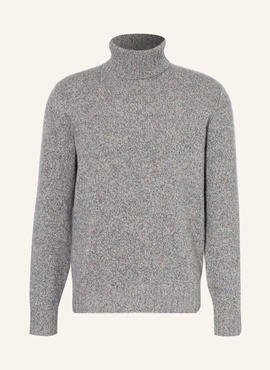 BRUNELLO CUCINELLI Turtleneck sweater in cashmere, Color: GRAY (Image 1)
