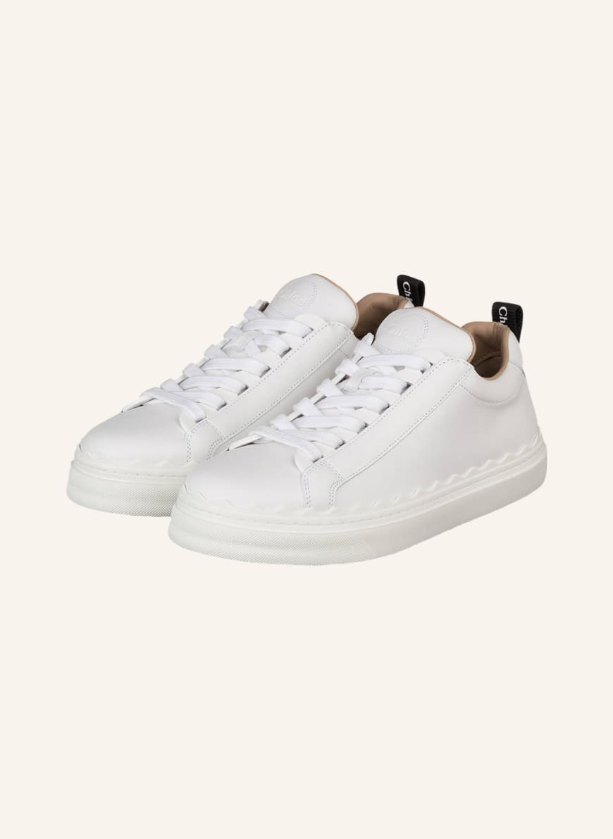 Chloé Sneakersy LAUREN, Barva: 101 WHITE (Obrázek 1)