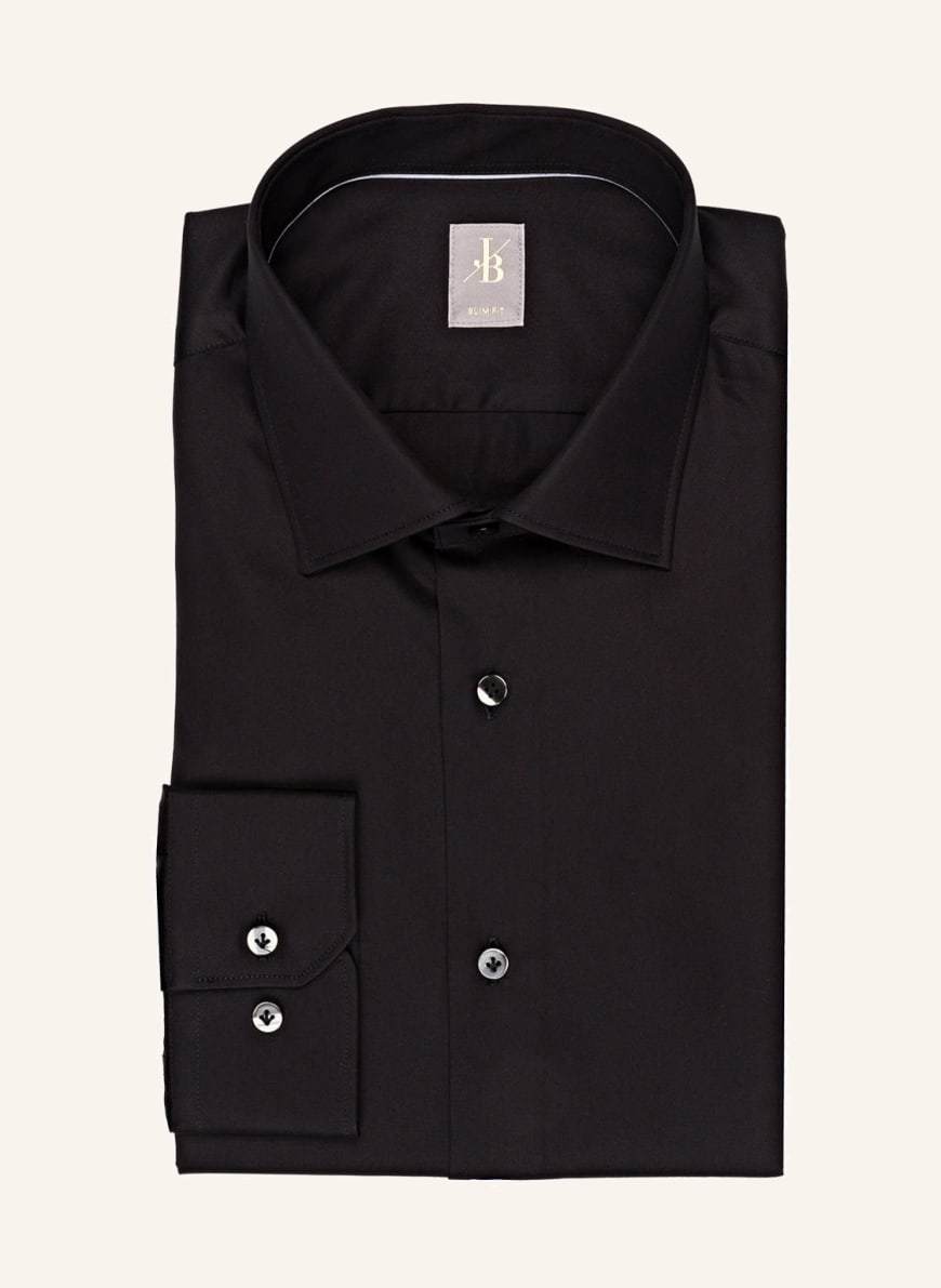 Jacques Britt Shirt COMO slim fit, Color: BLACK(Image 1)