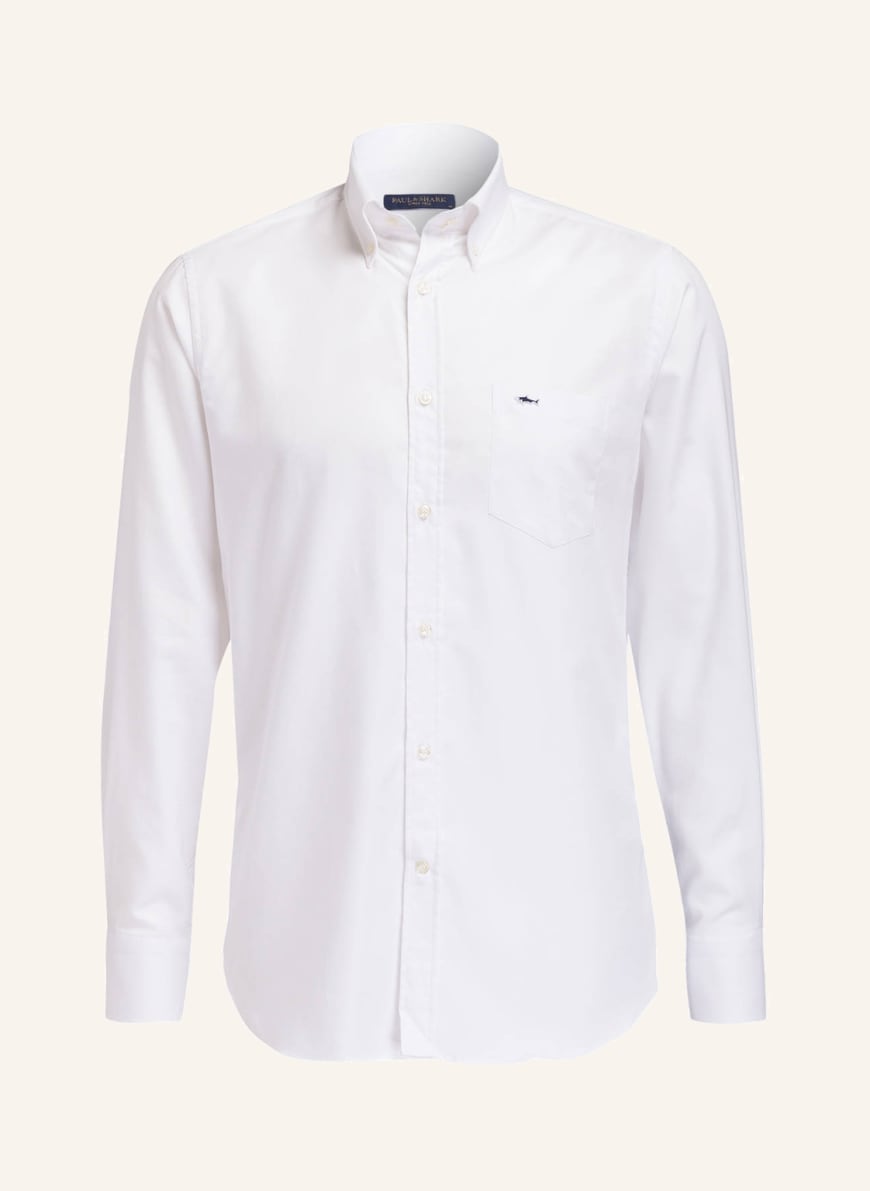 PAUL & SHARK Shirt slim fit, Color: WHITE (Image 1)