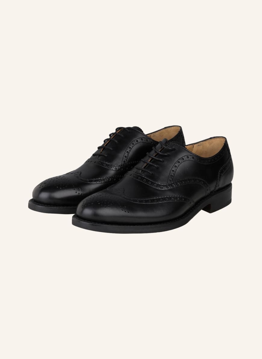 Cordwainer Lace-up shoes LIMOGES, Color: BLACK (Image 1)