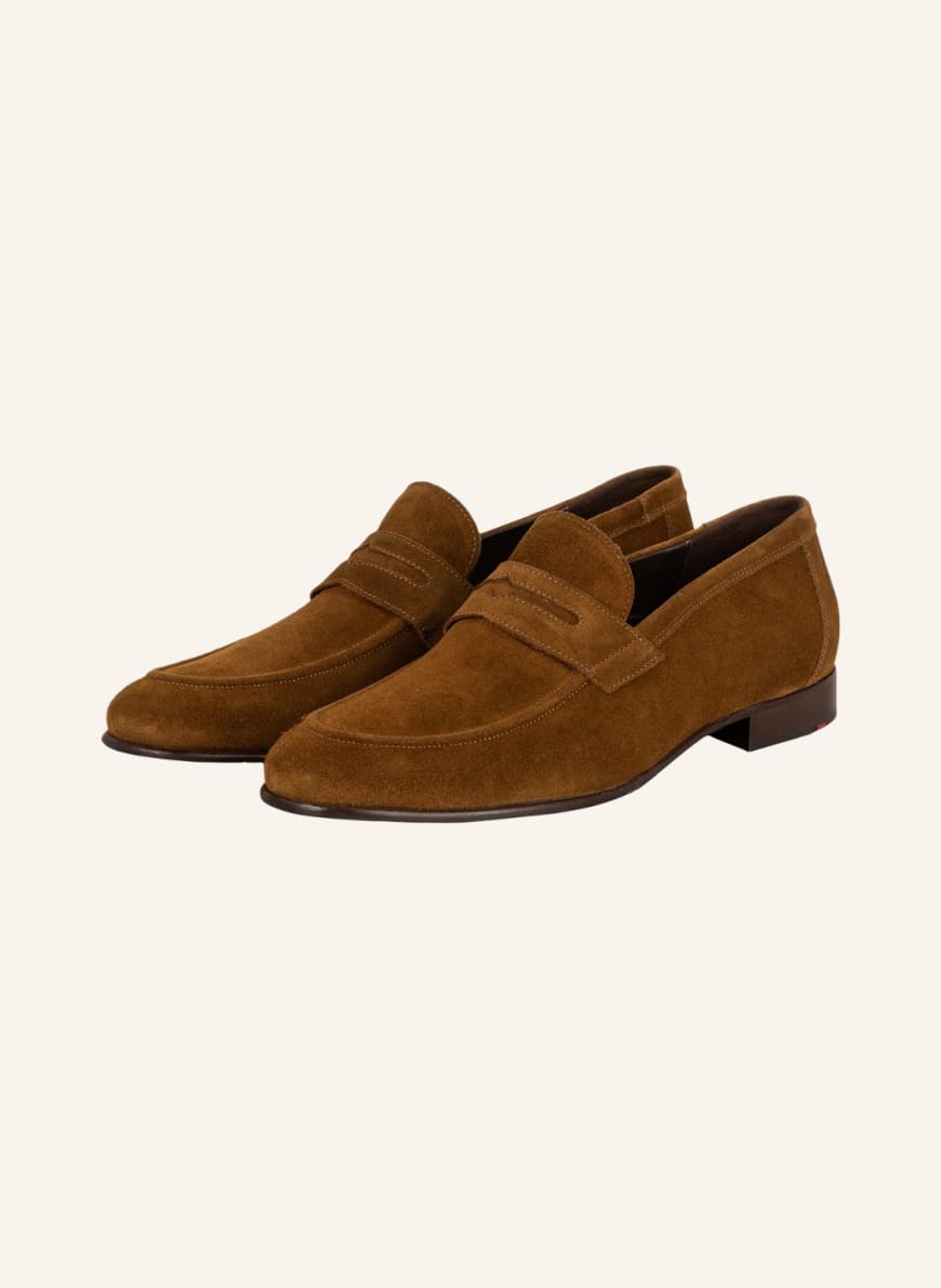 LLOYD Penny loafers PRESTON , Color: LIGHT BROWN(Image 1)