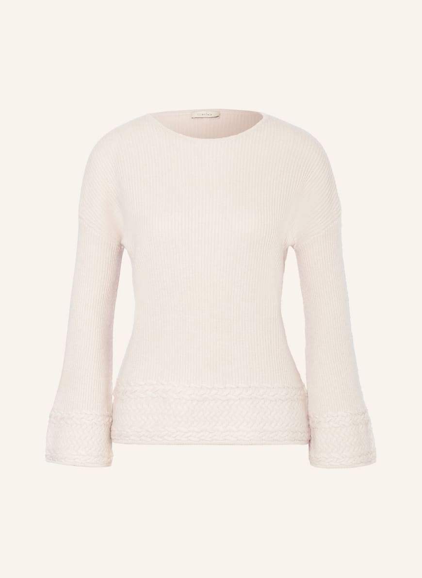lilienfels Sweater with cashmere , Color: CREAM (Image 1)