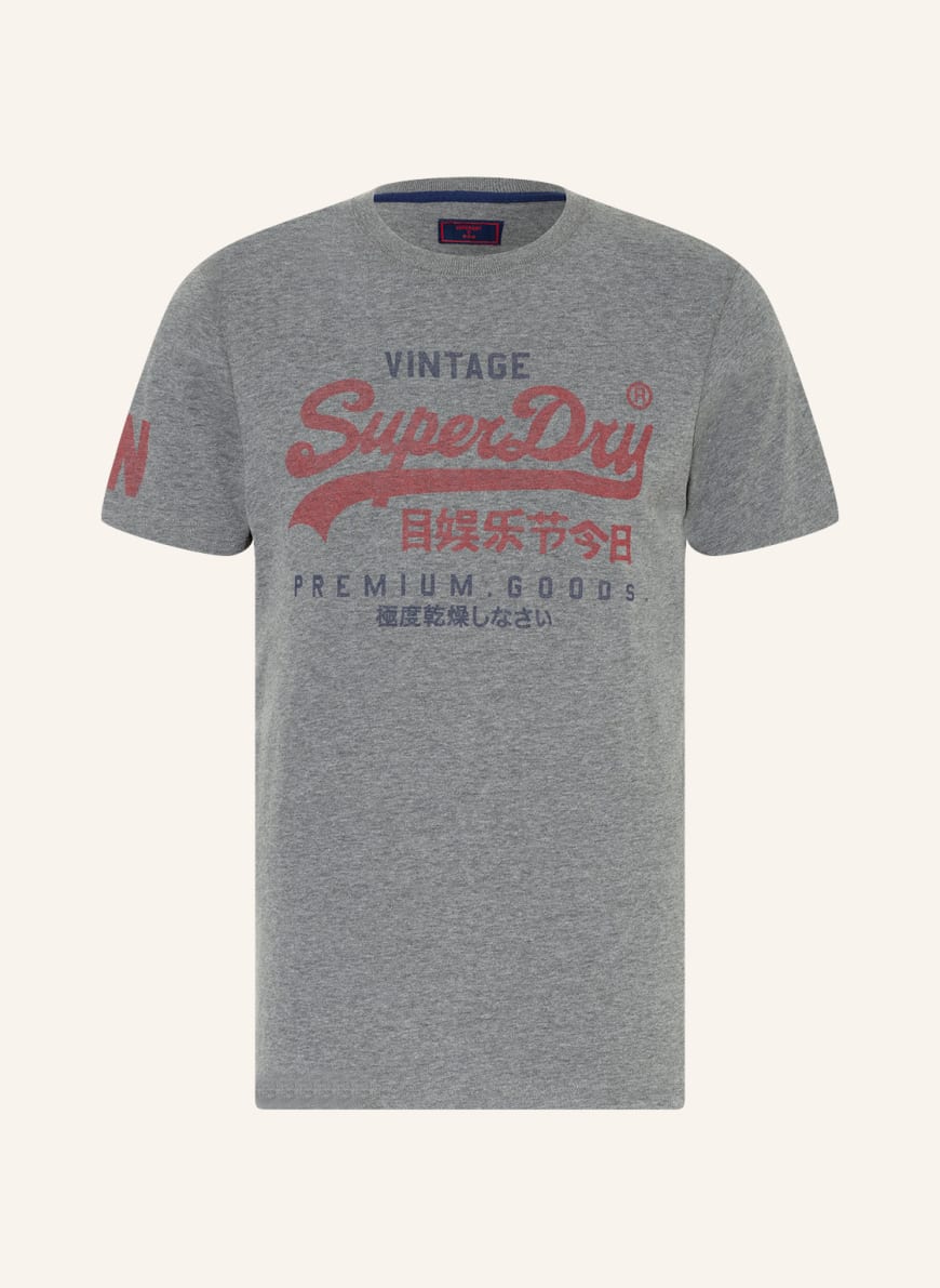 Superdry T-shirt, Color: GRAY (Image 1)