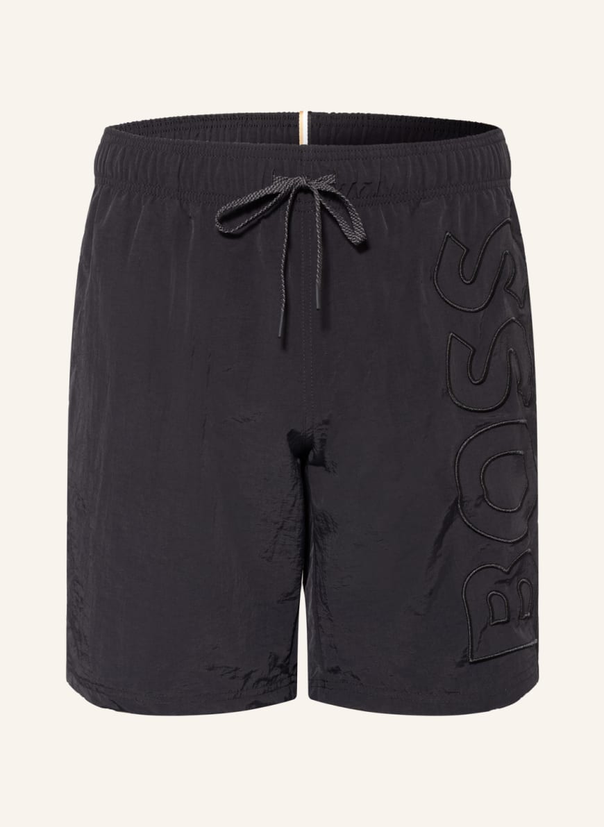 BOSS Swim shorts WHALE in black