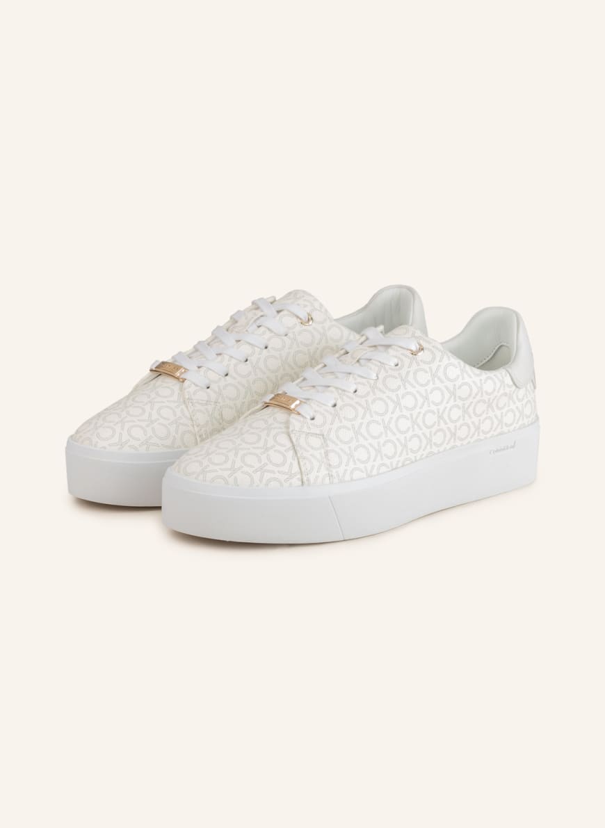 Calvin Klein Sneakers, Color: WHITE/ GRAY (Image 1)