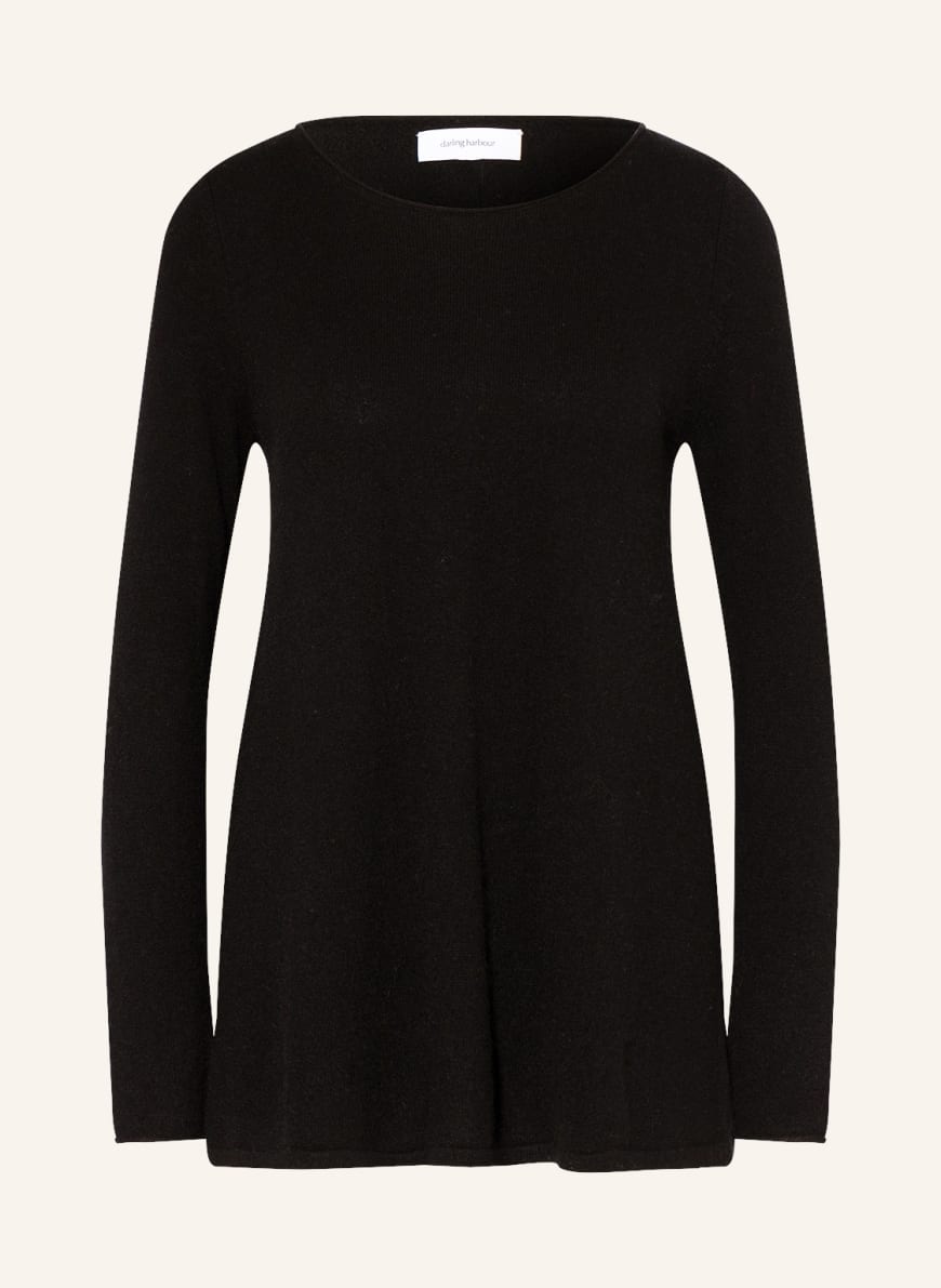 darling harbour Cashmere sweater, Color: BLACK(Image 1)